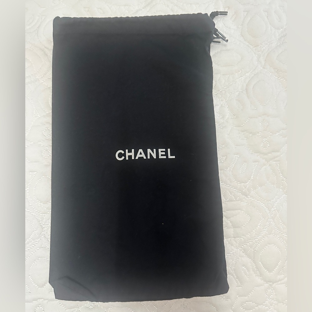 Authentic Chanel Black Protective
Shoe/Handbag Dust Bag